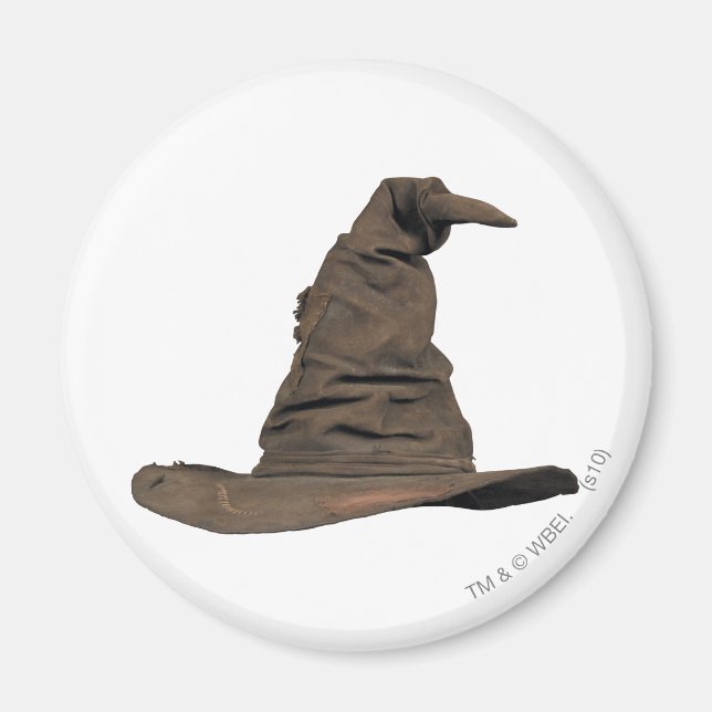 Harry Potter Zauber | Sprechender Hut Magnet (Vorne)