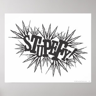 Harry Potter Zauber Stupefy! Poster