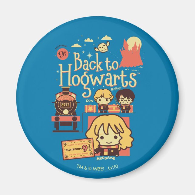 HARRY POTTER™ | Zurück nach HOGWARTS™ Magnet (Vorne)