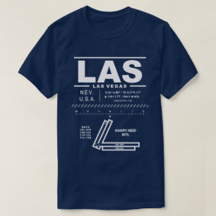 Harry Reid Aéroport international LAS T-Shirt