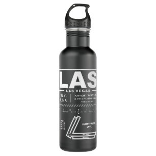 Harry Reid International Airport LAS Edelstahlflasche