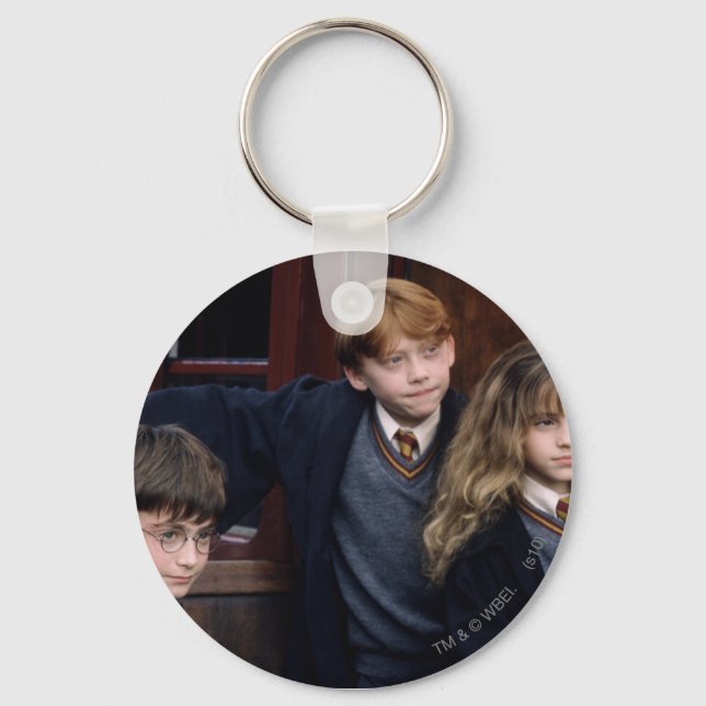 Harry, Ron und Hermione Schlüsselanhänger (Vorderseite)