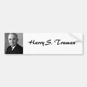 Harry S. Truman 33 Autoaufkleber