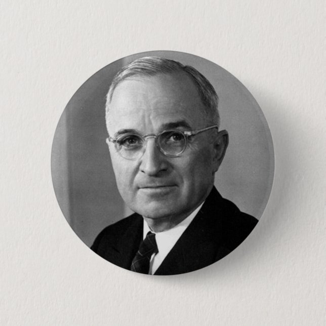 Harry S. Truman 33 Button (Vorderseite)