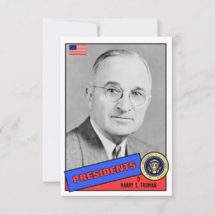 Harry S. Truman Baseballkarte