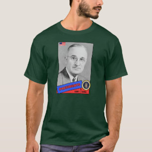 Harry S. Truman Baseballkarte T-Shirt