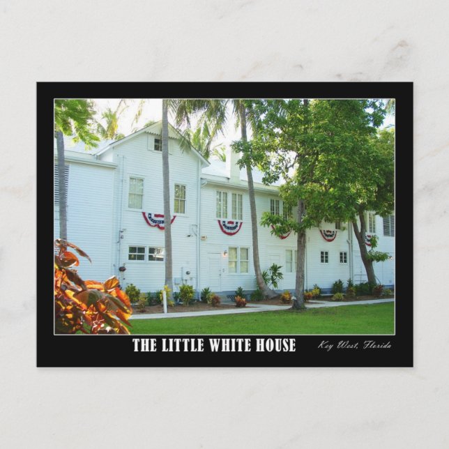 Harry S. Truman Little White House, Key West, FL Postkarte (Vorderseite)