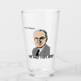 Harry S Truman - The Buck Stops Here! Glas