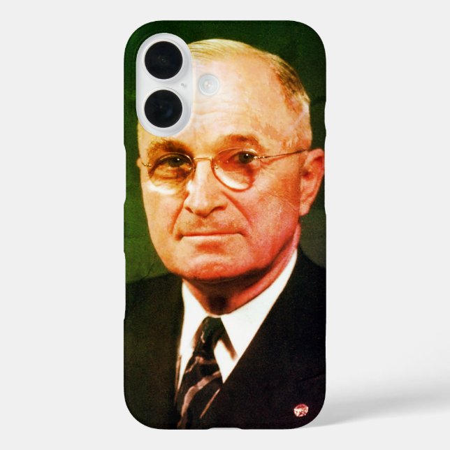 Harry S. Truman, US-Präsident, amerikanischer Poli iPhone 16 Hülle (Rückseite)