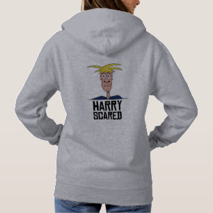 Harry Scared Hoodie Gray