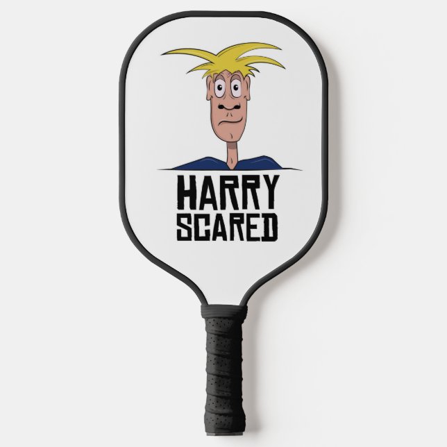 Harry Scared Pickle Ball Paddle (Vorderseite)