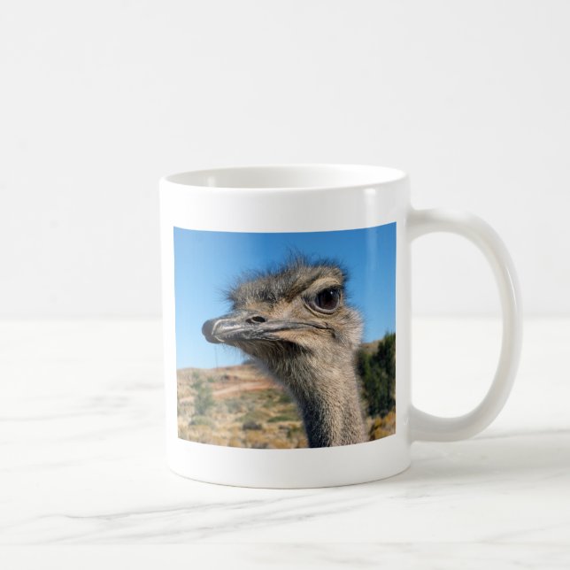 Harry the Happy Ostrich Kaffeetasse (Rechts)