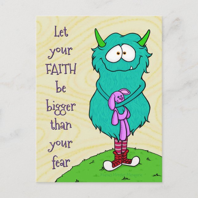 Harry the Monster, Postkarte (Vorderseite)