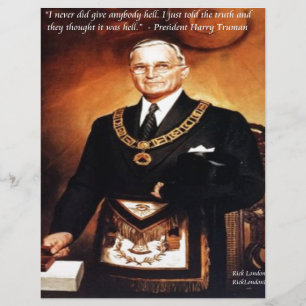 Harry Truman "Hat ihnen nicht den Himmel heiß gema