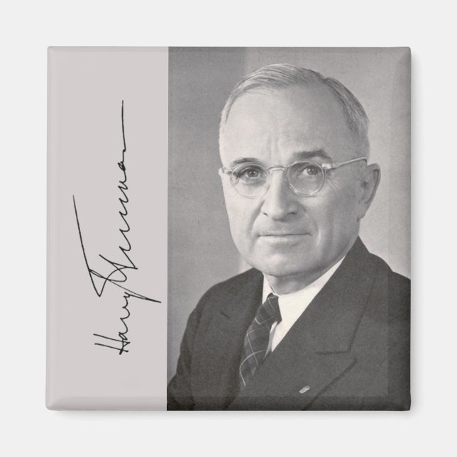 Harry Truman Magnet (Vorne)