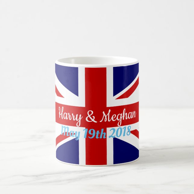 Harry u. Meghan, Gewerkschafts-Jack Kaffeetasse (Mittel)