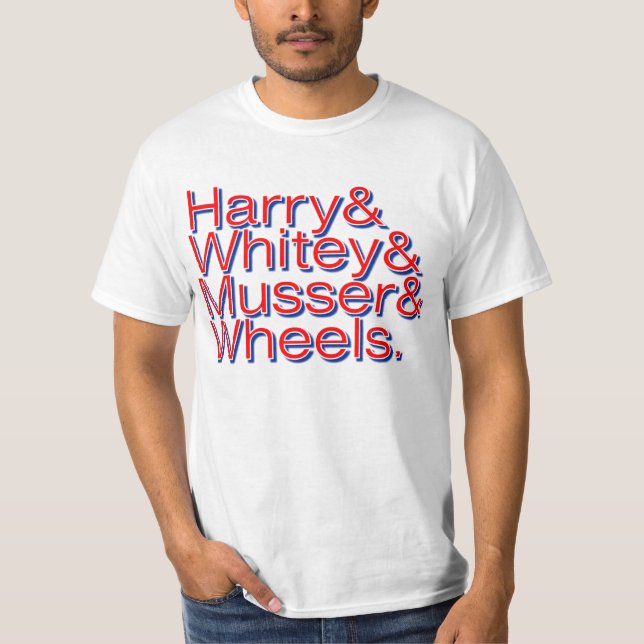 Harry u. Whitey u. Musser u. Rad-Shirt T-Shirt (Vorderseite)