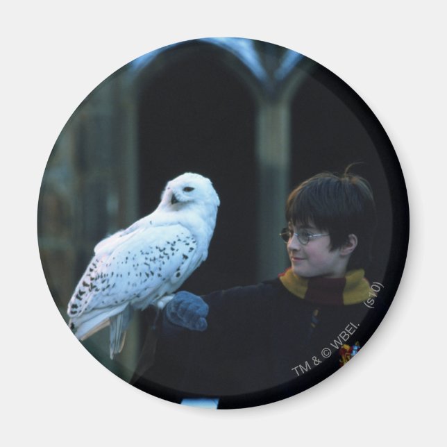 Harry und Hedwig 2 Magnet (Vorne)