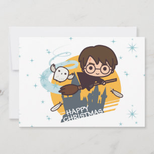 Harry und Hedwig fliegen an Weihnachten an Hogwart