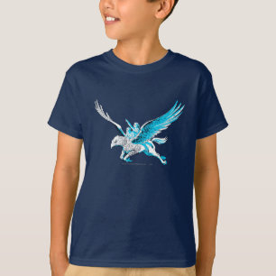 Harry und Hermine auf einem Hippogreifen T-Shirt