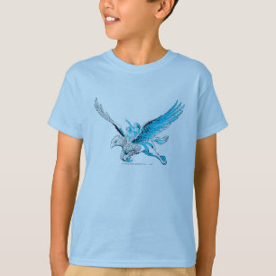 Harry und Hermione auf einem Hippogriff T-Shirt