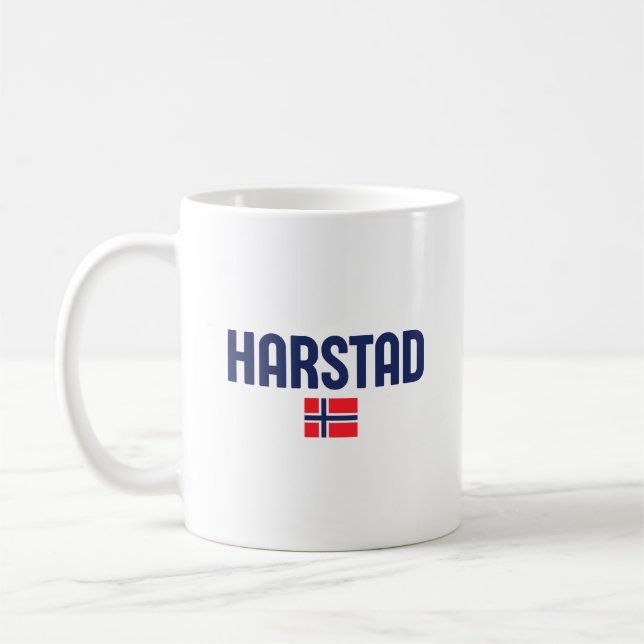 HARSTAD Norwegen Kaffeetasse (Links)