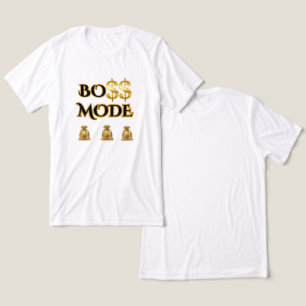 HART ARBEITEN WEIßES GOLD MOTIVATIONSGRAPHIC FÜR M Tri-Blend SHIRT