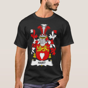 Hart Coat of Arms Familienwappen T-Shirt