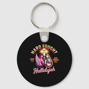 Hart erkämpfte Hallelujah Boxhandschuhe Faith _1 Schlüsselanhänger