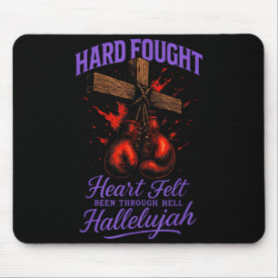 Hart erkämpftes herzliches Halleluja - Christliche Mousepad