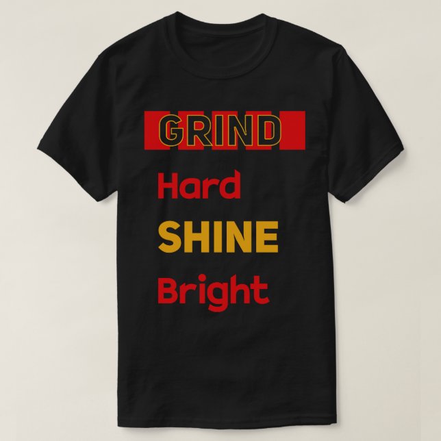 hart glänzen T-Shirt (Design vorne)