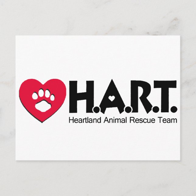 HART Logo Postkarte (Vorderseite)
