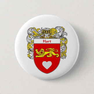 Hart-Wappen/Familienwappen (überzogen) Button