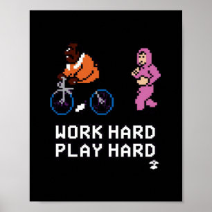 harte Arbeit - Cloud Nine Classic Poster