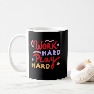 harte Arbeit Kaffeetasse