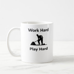 harte Arbeit - so hart arbeitende Klassik Kaffeetasse