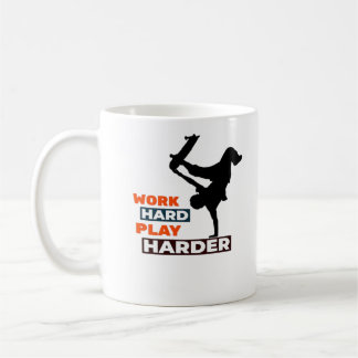 harte Arbeit, so harte Skateboarder Classic Kaffeetasse