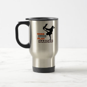 harte Arbeit, so harte Skateboarder Classic Reisebecher