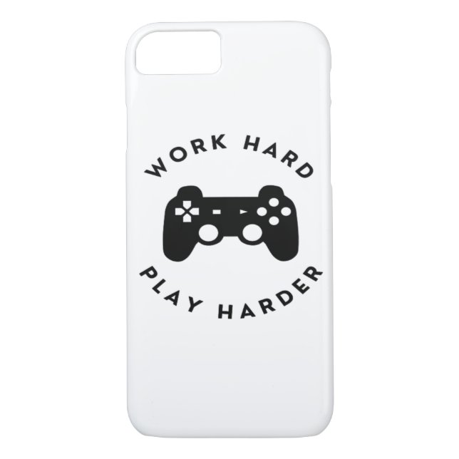 harte Arbeit, so hartes Design klassisch Case-Mate iPhone Hülle (Rückseite)