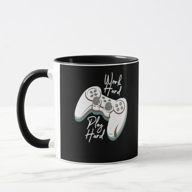 harte Arbeit Tasse (Links)