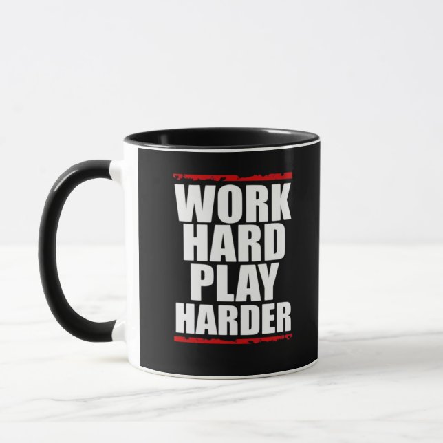 harte Arbeit Tasse (Links)