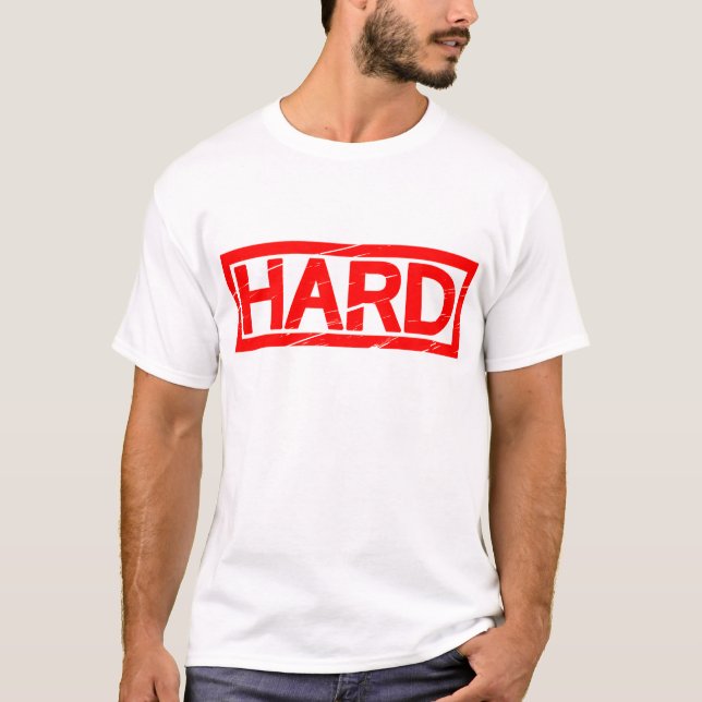 Harte Briefmarke T-Shirt (Vorderseite)