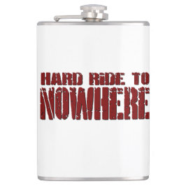 Harte Fahrt zur Nirgendwo-Flasche Flachmann