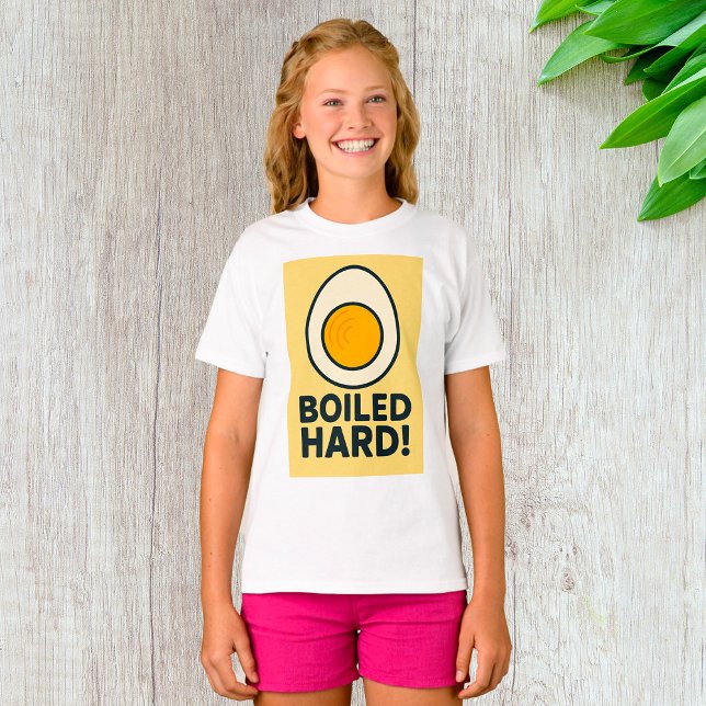 HARTE! Funny Hard Boiled Egg Spaß T-Shirt (Von Creator hochgeladen)