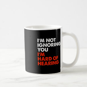 Harte Hörfähigkeit ASL signieren Sprache taub Awar Kaffeetasse