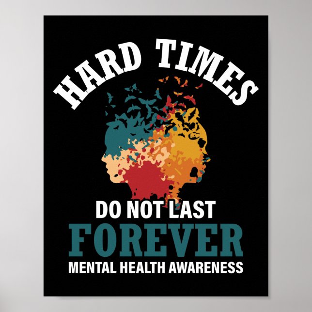 Harte Zeiten psychische Unterstützung für die Gesu Poster (Vorne)