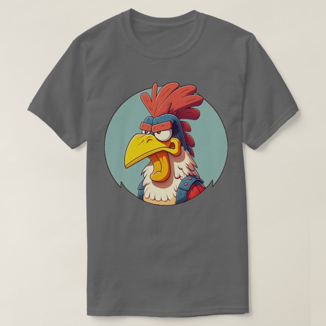 harter Hahn T-Shirt (Design vorne)