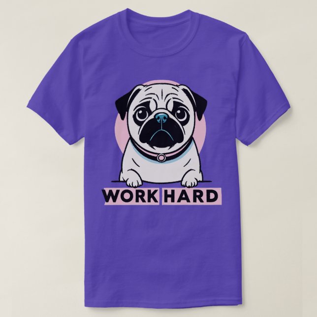 harter Mops T-Shirt (Design vorne)