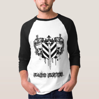 Harter Schlagmann gefallen 3/4 Raglan Jersey T-Shirt