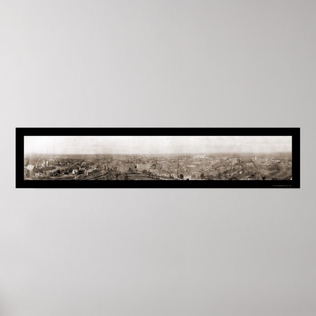 Hartford Connecticut Foto 1909 Poster (Vorne)